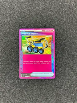 Pokemon TCG - Precious Trolley 185/191 Sv08: Surging Sparks ACE SPEC Rare - NM/M - Image 1