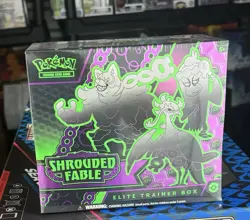 Pokemon TCG Scarlet Violet Shrouded Fable ETB Elite Trainer Box Factory Sealed - Image 1