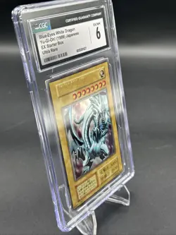 Psa 8 NM-MT Blue-Eyes White Dragon EX Starter Box 1999 No Ref Yugioh Holo Japan - Image 2