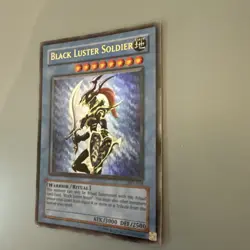 Black Luster Soldier SYE-024 Ultra Rare Unlimited LP Yugioh - Image 2