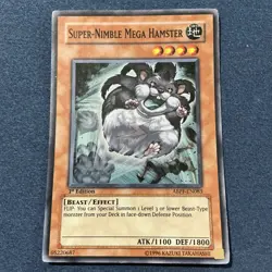 Super-Nimble Mega Hamster - ABPF-EN083 - Super Rare 1st Edition Yugiohi - Image 2