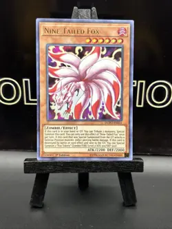 Yu-Gi-Oh! Nine-Tailed Fox Ultra Rare 1st Edition DUPO-EN031 NM HOLO - Image 2