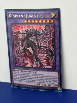 Yugioh Despian Quaeritis MP22-EN141 Prismatic Secret 1st Edition - Image 2