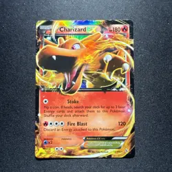 Pokemon TCG Charizard EX Flashfire Holo Ultra Rare Card 11/106 XY - Image 1