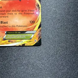 Pokemon TCG Charizard EX Flashfire Holo Ultra Rare Card 11/106 XY - Image 5