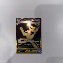 Pokemon Mew VMAX Fusion Strike Holo Ultra Rare Card TG30/TG30 - Image 1