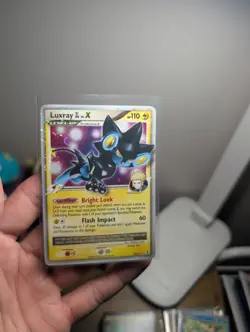 Luxray GL LV.X 109/111 Platinum Rising Rivals Pokemon Card Holo Rare Swirls LP+ - Image 1