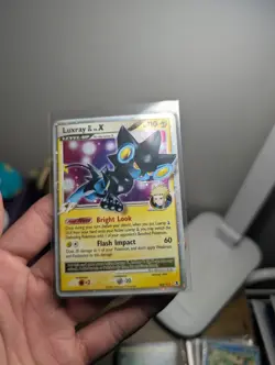 Luxray GL LV.X 109/111 Platinum Rising Rivals Pokemon Card Holo Rare Swirls LP+ - Image 3