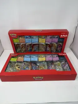 Pokemon Prismatic Evolutions 8 Mini Tins Promo Cards Costco - Lot of 2 - Image 1