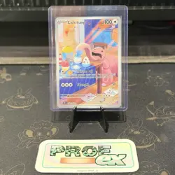 Pokemon TCG Lickitung 180/162 Temporal Forces Holo Card Illustration Rare - Image 3