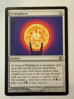 MTG: Trinisphere Card Regular Darksteel Rare Magic The Gathering -LP - Image 1