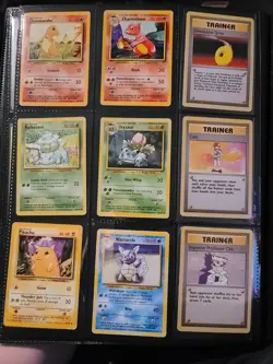 Rare 1st Edition Wotc Vintage Pokemon Tcg Huge Collection Binder Lot Old Cards - Image 2