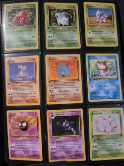 Rare 1st Edition Wotc Vintage Pokemon Tcg Huge Collection Binder Lot Old Cards - Image 3