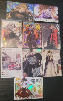 DOMA DOUMA Demon Slayer Lot CCG Anime Manga 7 Card Lot - Image 1
