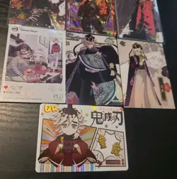 DOMA DOUMA Demon Slayer Lot CCG Anime Manga 7 Card Lot - Image 4
