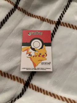 Eevee SHADOW - Pokemon Stained Glass Crystal Card *Rare* - Image 2