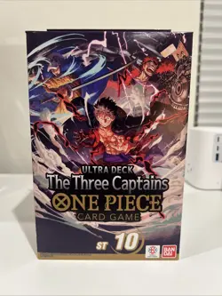 ONE PIECE Card Game THE THREE CAPTAINS Ultra Deck Starter Deck (ST-10) English 810059783508 - Image 1