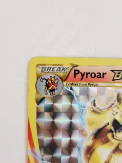 Pokemon Card Pyroar BREAK 24/114 Steam Siege Rare Holo Foil 2016 NM - Image 3