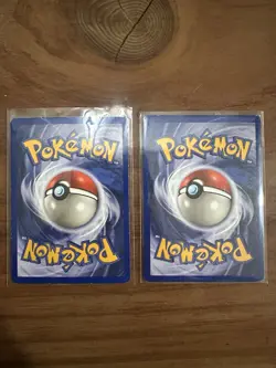 Bulbasaur and Ivysaur Pokemon Cards Base Set 1999 WOTC - Image 2