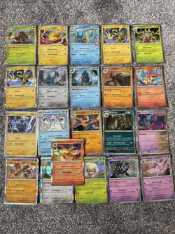 21 Destined Rivals, Black Bolt, White Flare, Journey Together Holo Pokemon Cards - Image 1