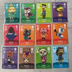 NEW Animal Crossing Amiibo Cards AUTHENTIC - Series 4 (#301-400) [US] YOU PICK! - Image 1