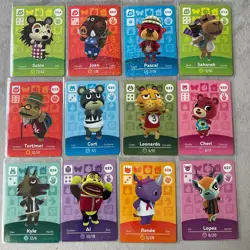 NEW Animal Crossing Amiibo Cards AUTHENTIC - Series 1 (#001-100) [US] YOU PICK! - Image 1