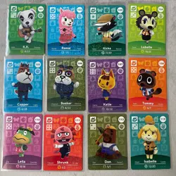 NEW Animal Crossing Amiibo Cards AUTHENTIC - Series 2 (#101-200) [US] YOU PICK! - Image 1