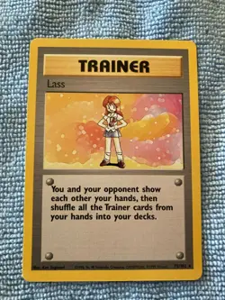 LISA - TRAINER # 75/102 Rare Base Set Pokemon Card PSA READYU Mint CardU - Image 1
