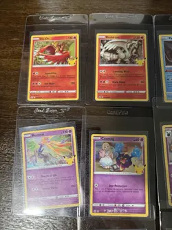 2021 Pokemon Celebrations Sequential Set - All Cards NM Condition - Image 2