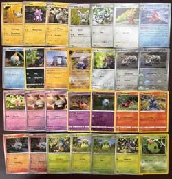 28 Pokemon [Yuka Morii] Illustrated Clay Art Card Lot - Image 1