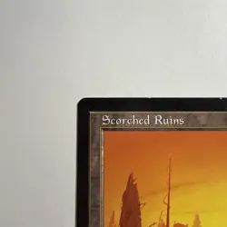 MTG - Scorched Ruins - Weatherlight Regular - Image 2