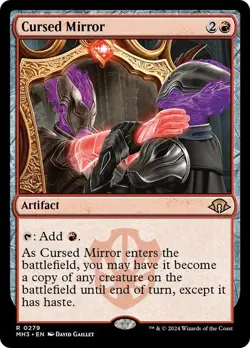Cursed Mirror [Modern Horizons 3] MTG - Image 1