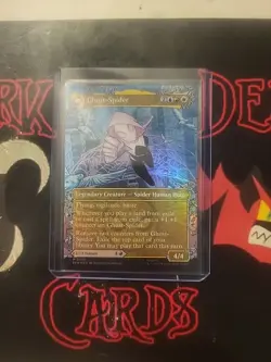 Magic The Gathering Marvel's Spider-Man "Gwen Stacy" FOIL BORDERLESS MYTHIC NM - Image 2