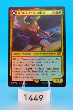 MTG Terra, Magical Adept Final Fantasy Foil #245 - Image 1