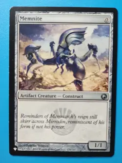 MTG 1x Memnite LP The List - Scars of Mirrodin Magic - Image 1