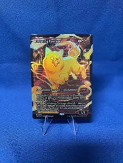 Enduring Courage (Showcase) Duskmourn: House of Horror Foil - Image 1