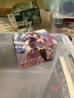 Yugioh MTG Weiss Schwartz Anime Double Deck Box Case Bakemonogatari Monogatari - Image 1