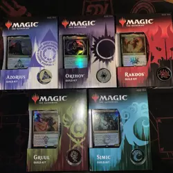 1x MTG Ravnica Allegiance Guild Kits SEALED Complete Set of 5 (Open Case) - Image 1