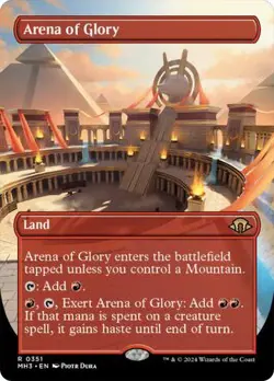 Arena of Glory Borderless Modern Horizons 3 NM MTG - Image 1