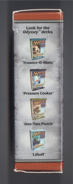 Magic: The Gathering MTG Odyssey Empty Deck Box Tournament Pack Vintage LP - Image 5