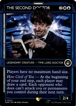 MTG The Second Doctor (Showcase) | NM | Doctor Who {WHO} - Image 1