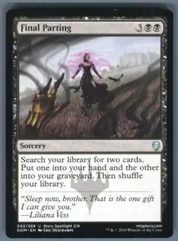 Magic the Gathering MTG Dominaria Final Parting #93 - Image 1