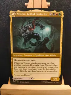 Eddie Brock / Venom, Lethal Protector - Marvel's Spider-Man - Mythic - NM - MTG - Image 2