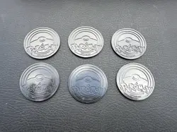 Pokemon TCG Poke Ball Tin EMPTY Lot Of 6 With Coins - Rare - Collector Balls - Image 4