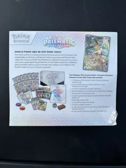 Pokemon Center Prismatic Evolutions Elite Trainer Box ETB - Sealed Small Tear - Image 2