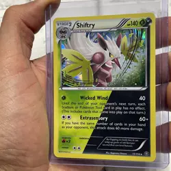 Shiftry Pokemon TCG XY Steam Siege Reverse Holo Rare 11/114 NM Nintendo Card - Image 2