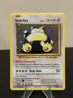 Pokemon TCG Snorlax XY Promos - Image 1