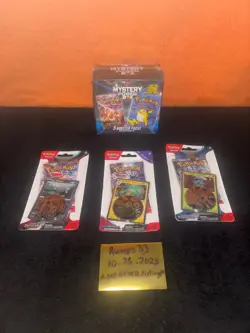 Pokemon Walmart Mystery Power Box 5 Booster Packs + Sealed Lot , blisters - Image 1