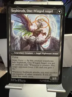 MTG - 1x Sephiroth, Fabled Soldier - Final Fantasy 0115 NM - Image 2