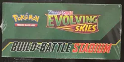 Pokemon TCG Sword & Shield Evolving Skies Build & Battle Stadium Sealed - Image 2